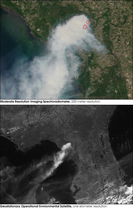 Steinhatchee Fire, Florida