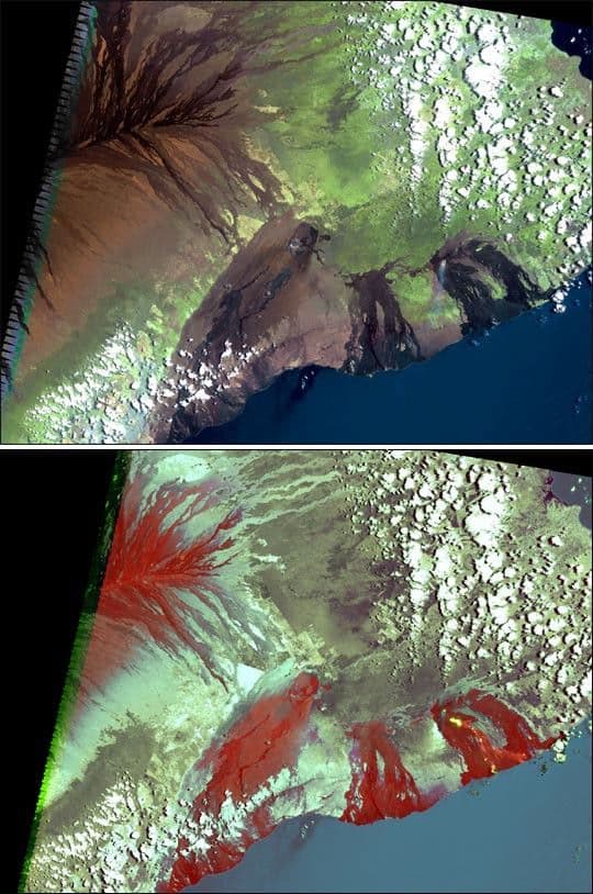 Lava Tubes on Mt. Kilauea