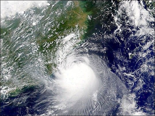 Typhoon Toraji