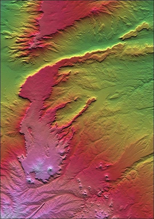 Lava Plateaus in Argentina