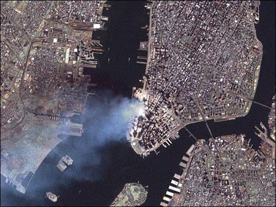 Aftermath of World Trade Center Attack