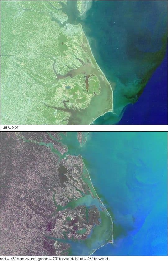 Mixing Waters and Moving Ships off the North Carolina Coast