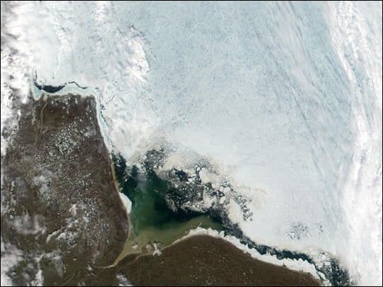 Nelson River and Hudson Bay