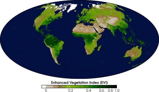Global Enhanced Vegetation Index