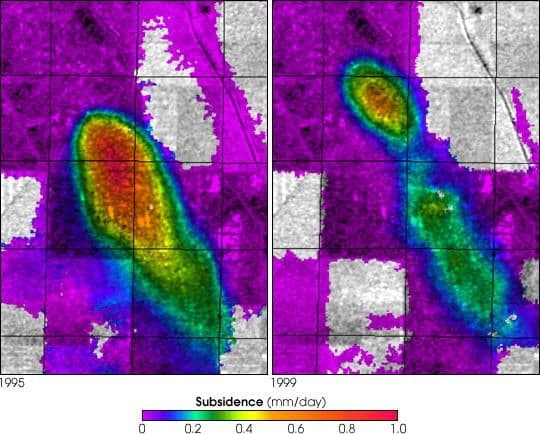 Lost Hills, California Interferogram
