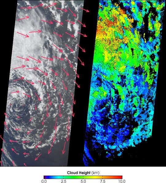 Extratropical Cyclone in the Southern Ocean