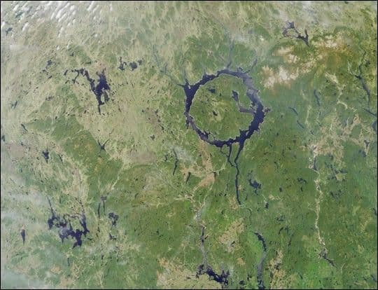 Manicouagan Impact Structure, Quebec