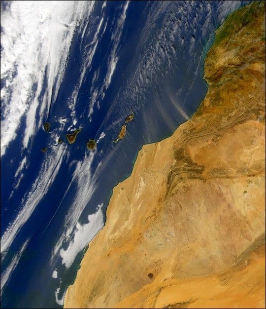 Dust Storm over Morocco