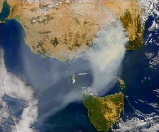 Bushfires Raging in Southeast Australia