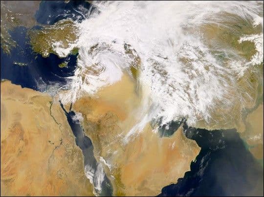 Dust and Smoke over Iraq and the Middle East