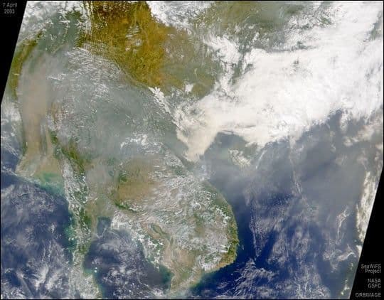 Smoke Blankets Southeast Asia