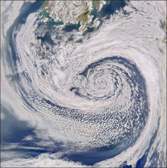 North Pacific Low-Pressure System
