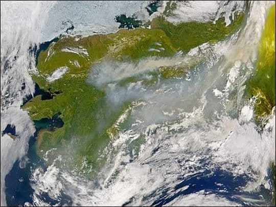 Fires In Alaska and Northern Canada