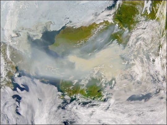 Fires In Alaska and Northern Canada