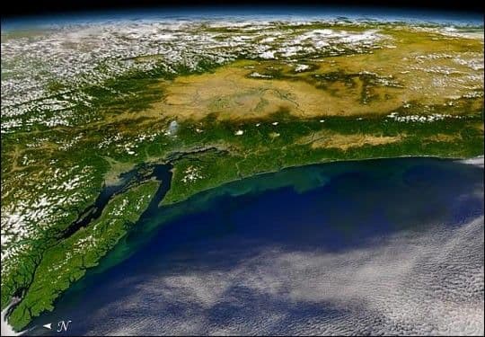 Algal Bloom in the Pacific Northwest