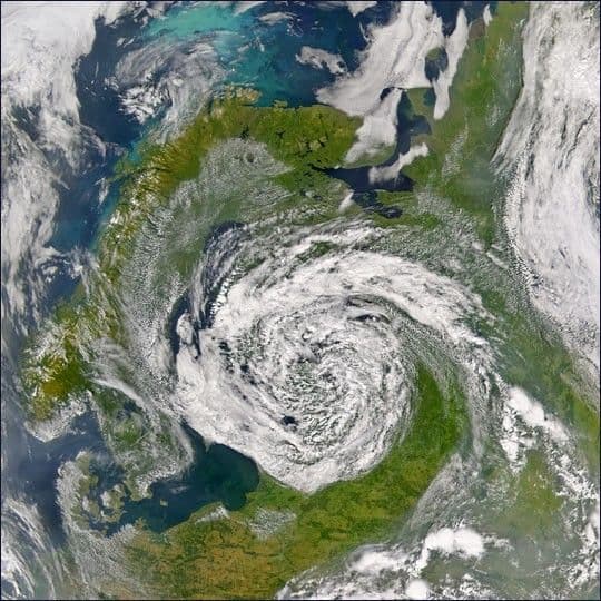 Phytoplankton Bloom Near Norway