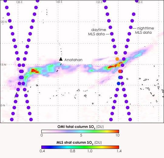 Eruption of Anatahan