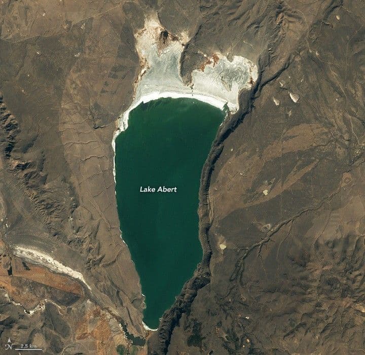 Shrinking Lake Abert