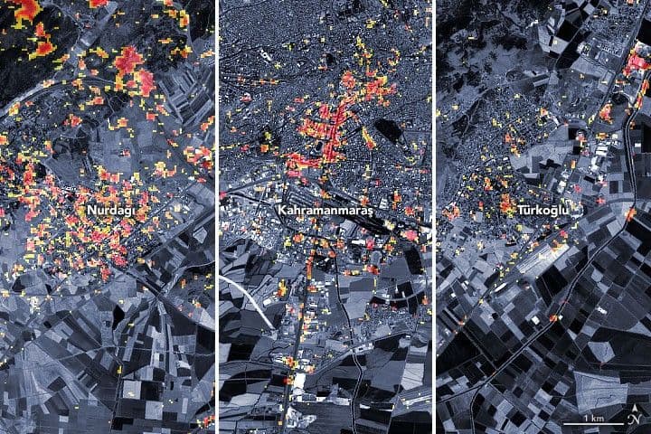 Earthquake Damage in Türkiye