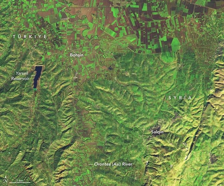 Flooding Along the Orontes River