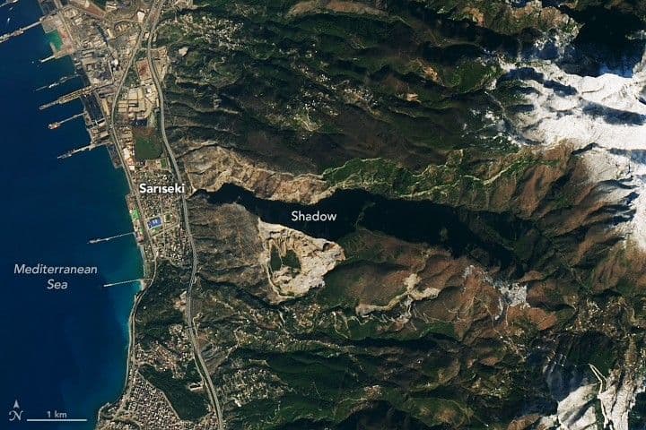 Landslides in Türkiye