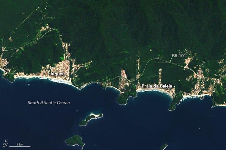 Landslides in São Paulo, Brazil