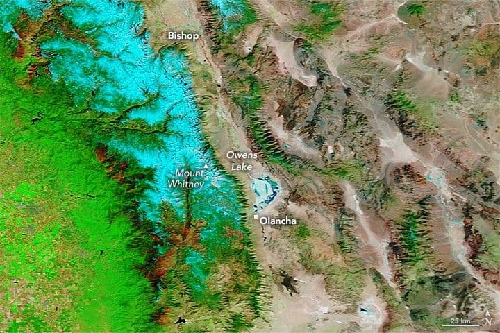 A Surge of Floodwater For Owens Lake