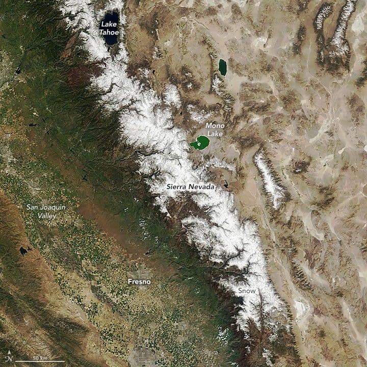 A Boom Year for Sierra Nevada Snow