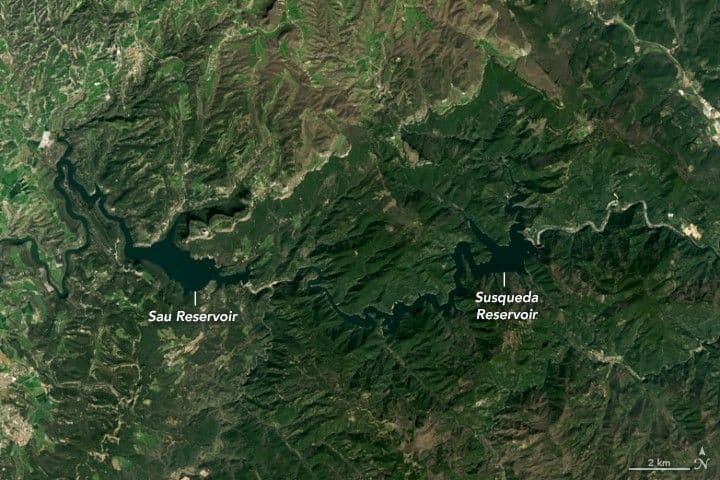 Shrinking Reservoirs in Catalonia