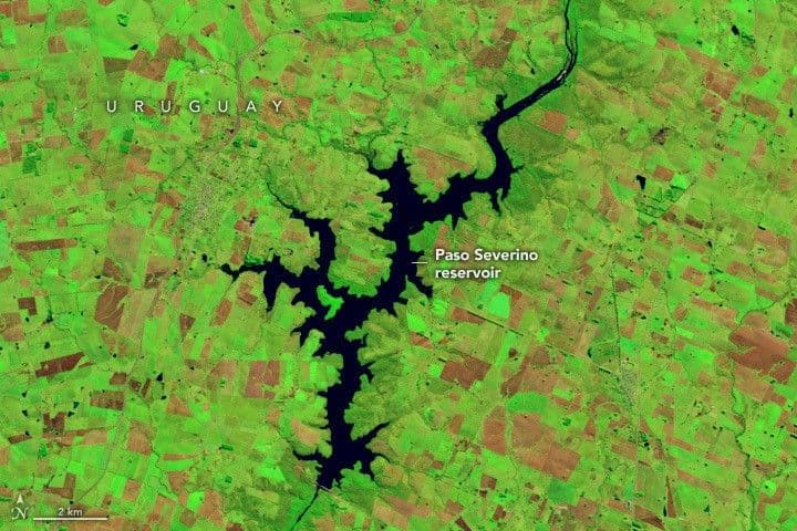 Reservoirs Run Dry in Montevideo