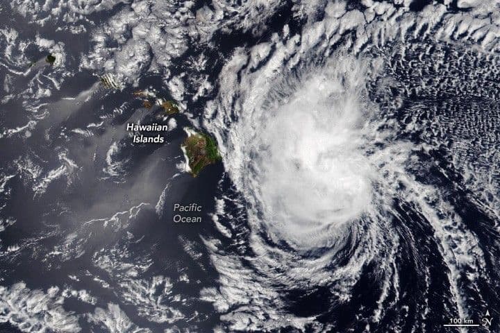 Pacific Storms Calvin and Talim