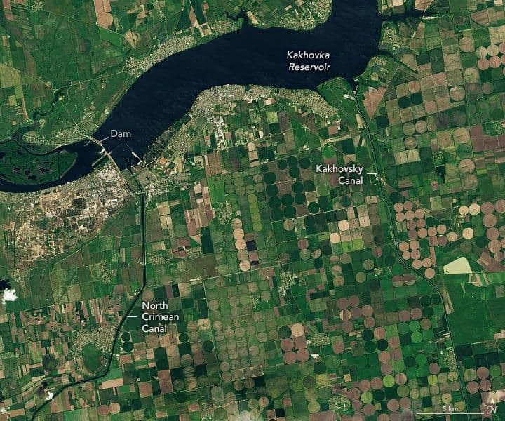 Canals in Ukraine are Drying Up