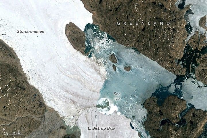 Summer Breakout in Northeast Greenland
