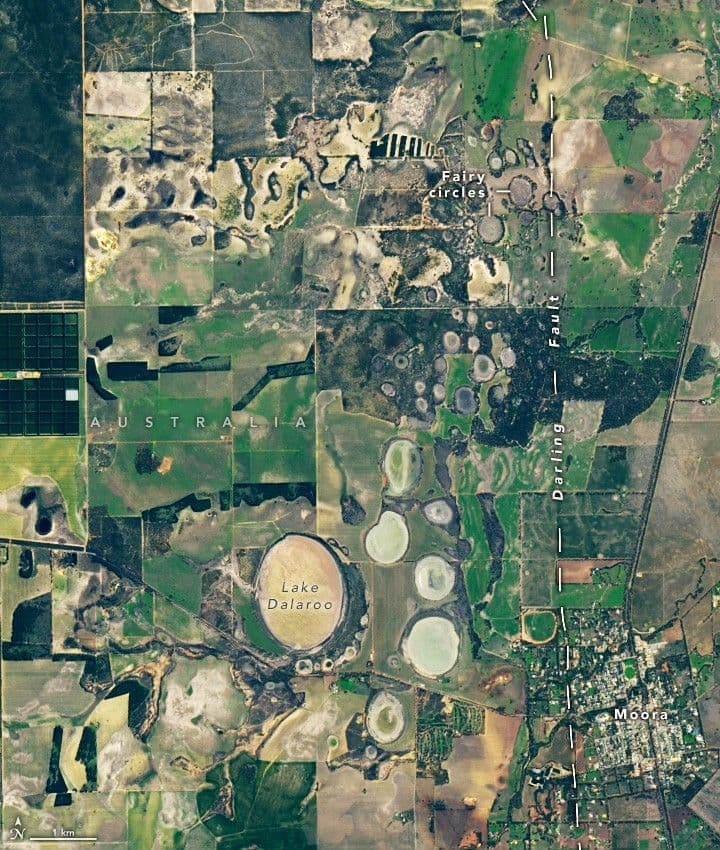 Circular Depressions Seep Hydrogen Gas
