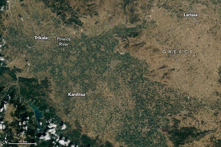 Greece’s Agricultural Heartland Underwater