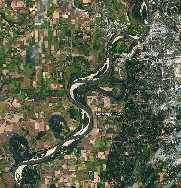 The Mississippi is Mighty Parched
