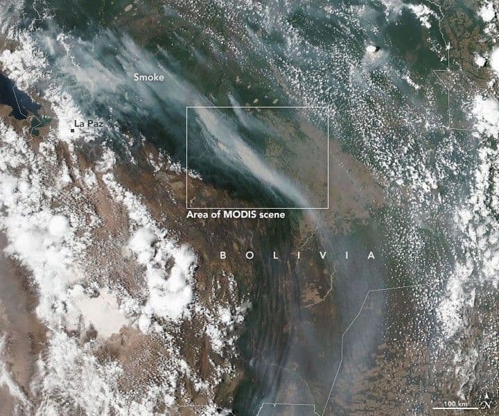 A Fiery October in Bolivia