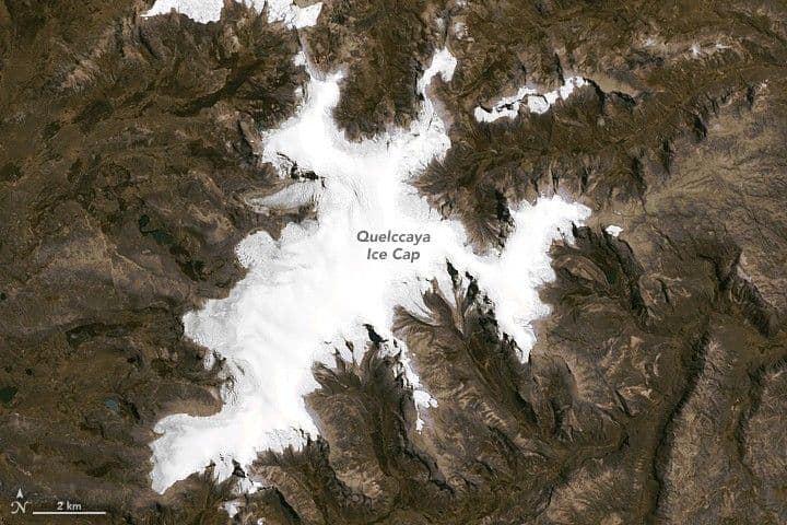 Quelccaya Ice Cap Then and Now