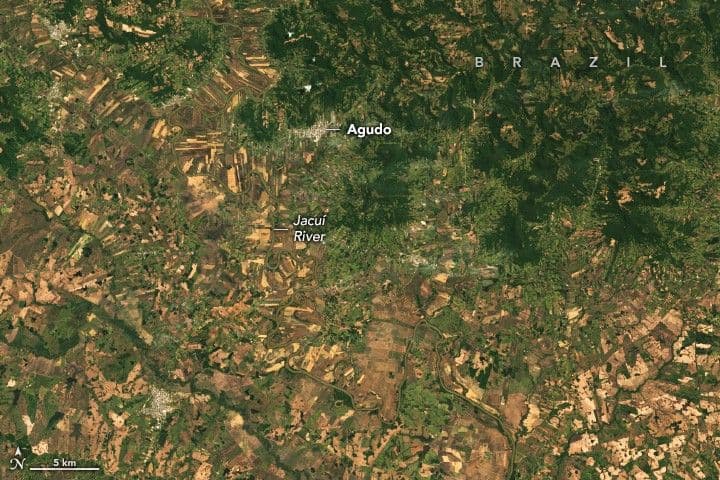 Flooding in Southern Brazil
