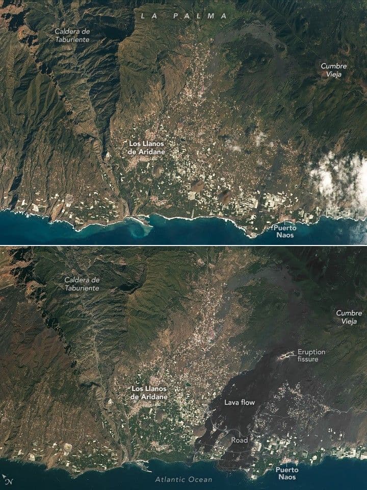 Rebuilding on a Lava Flow in La Palma