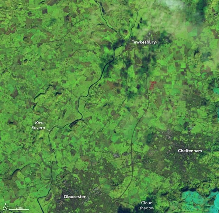 Storm Batters the United Kingdom