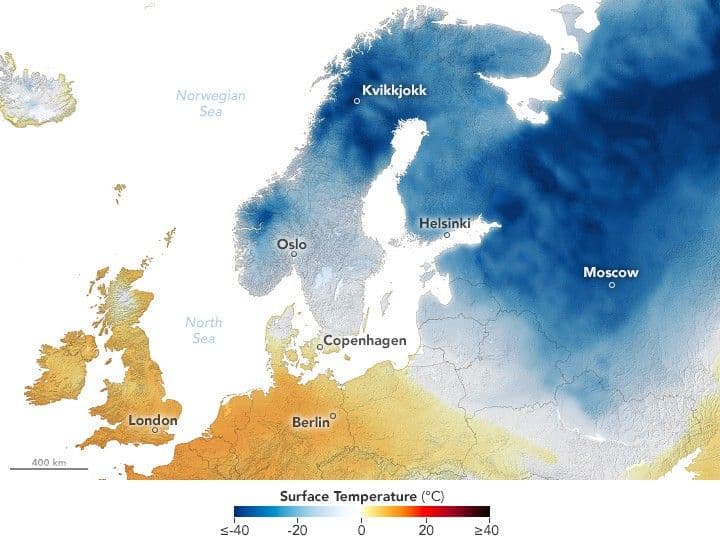 Extreme Nordic Cold