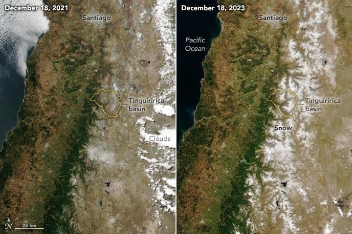 Andes Snowpack Hangs On