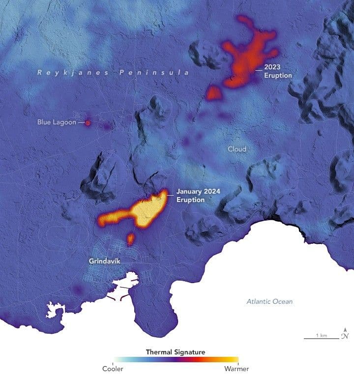 New Fissures Spill Lava in Iceland