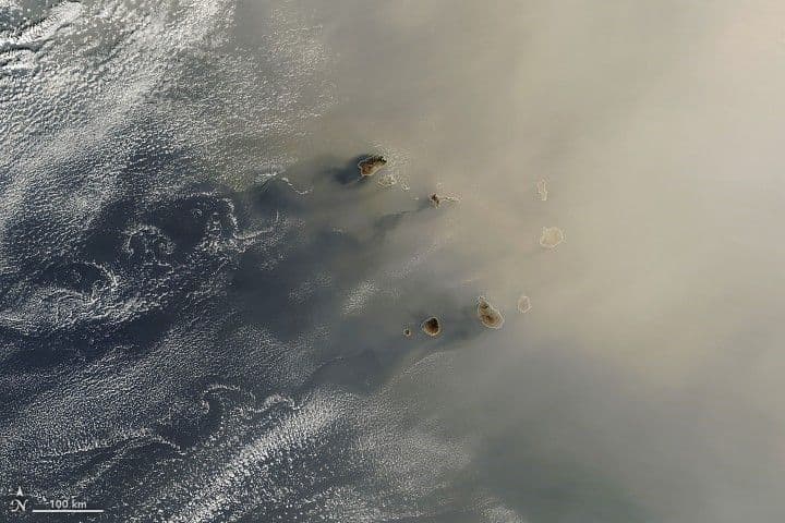 Saharan Dust Blows Toward Europe