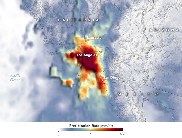 Potent Storm Drenches California