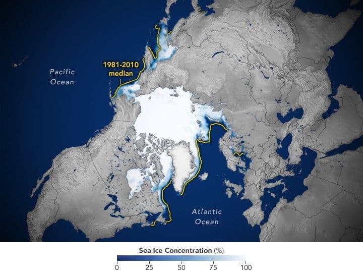 Arctic Sea Ice Continues to Decline