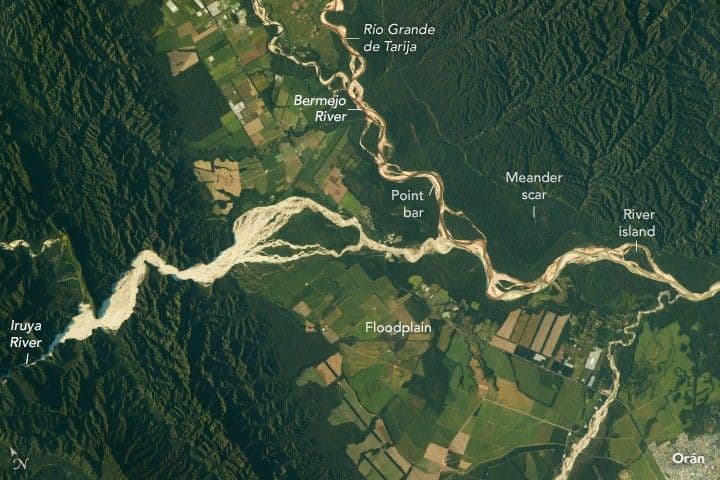 Rivers of the Andean Foothills