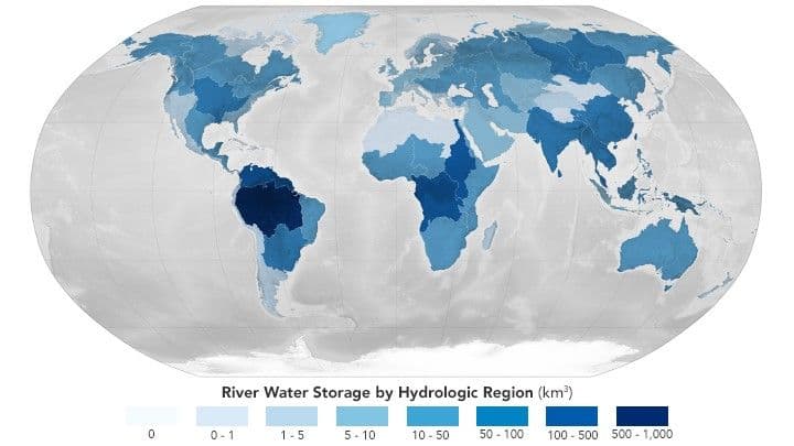 Global Accounting of Earth’s Rivers