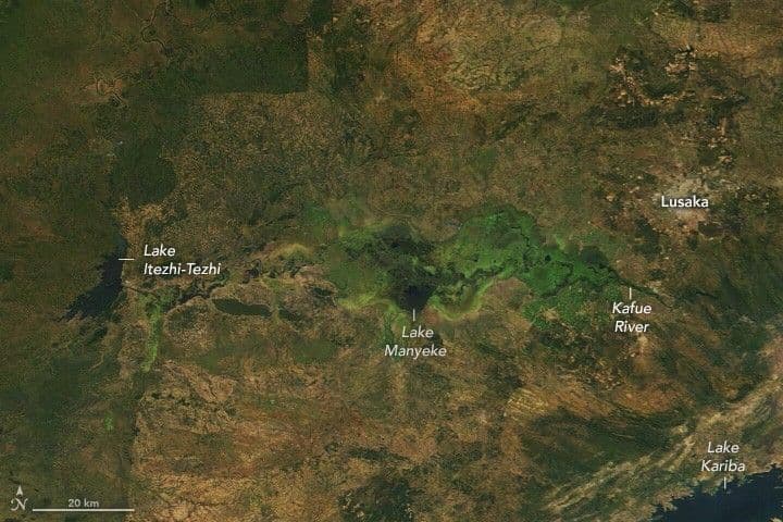 Parched Kafue Flats